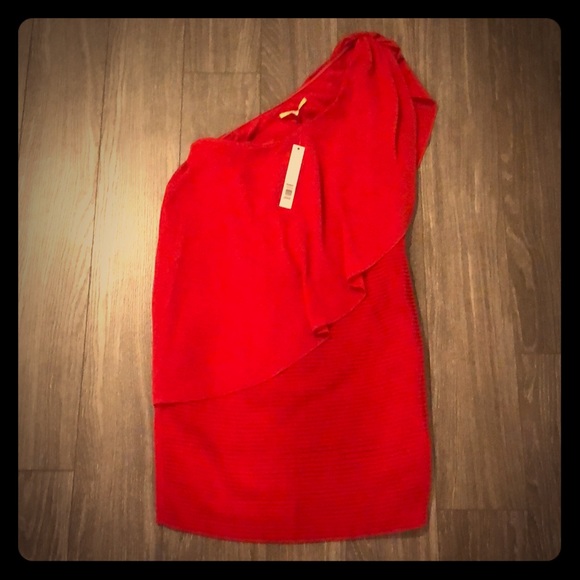 Gianni Bini one shoulder body con dress. - Picture 1 of 2